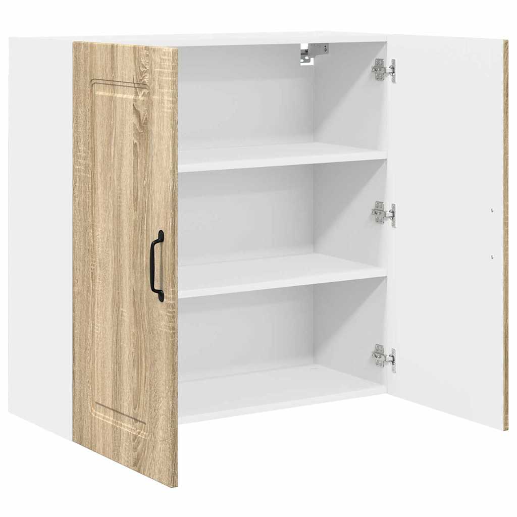 Kitchen Wall Cabinet Sonoma Oak 80 x 31 x 80 cm Engineered Wood